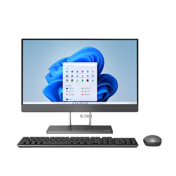 Lenovo IdeaCentre AIO 5 24IAH7 (F0GR006PVN) | Intel&#174; Alder Lake Core™ i5 _ 12500H | 8GB | 512GB SSD PCIe Gen 4 | Intel&#174; Iris&#174; Xe Graphics | Win 11 | 23.8 inch Full HD IPS | Wireless Keyboard &amp; Mouse | 0922F